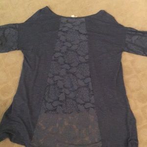 Lacy detail top